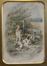 Antique Watercolour Painting