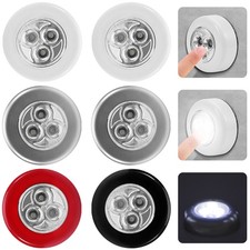 1-8 Pack LED Touch Push Light