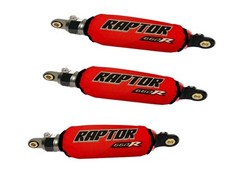 Red Black Shock Covers, set-3