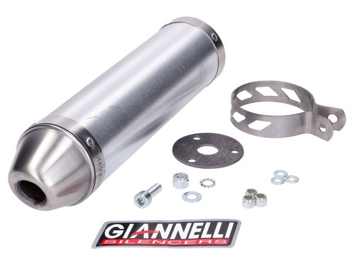 Muffler giannelli aluminum for - aluminum,