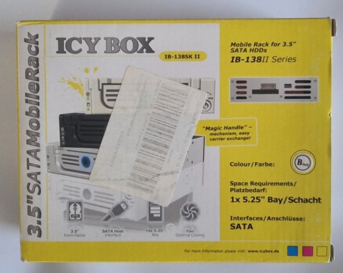 Icy box 138sk - box, ib-138sk-b-ii