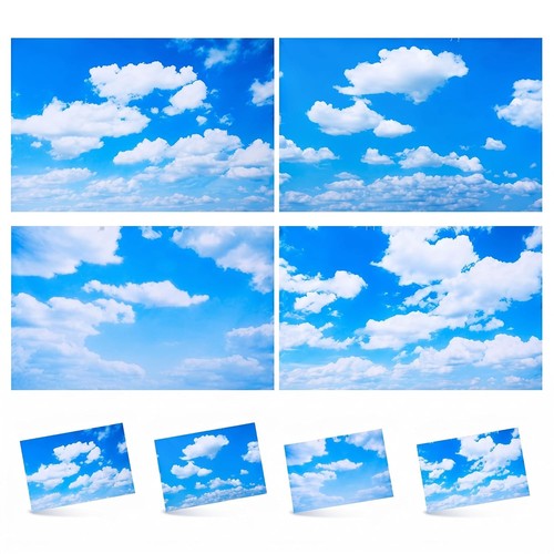 Fluorescent light covers - light, blue