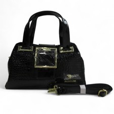 Balidaishuroo Handbag Medium Black Patent Leather Womenswear New - Preloved