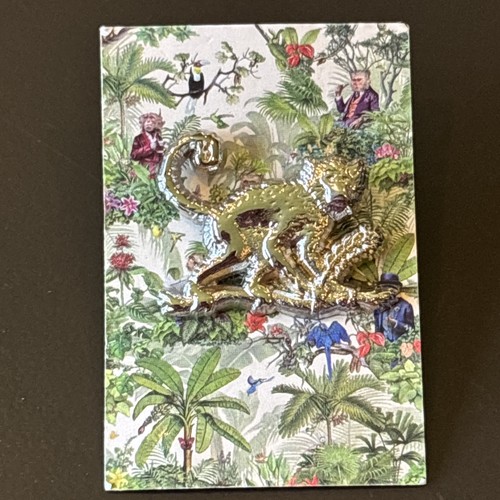 Monkey gin enamel hat - gin,