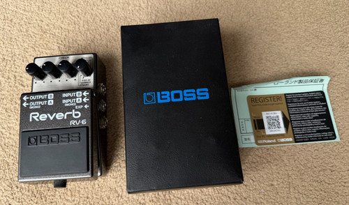 Boss digital reverb - boss,