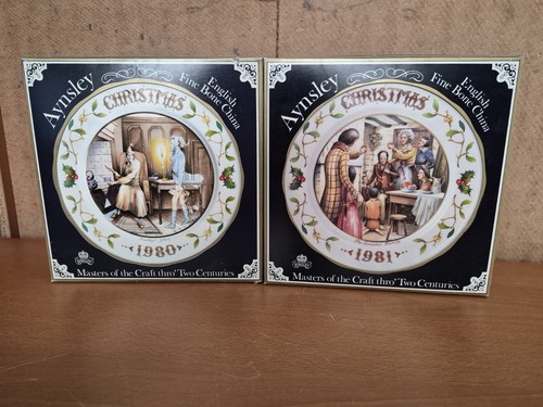 Aynsley plates christmas - 2,
