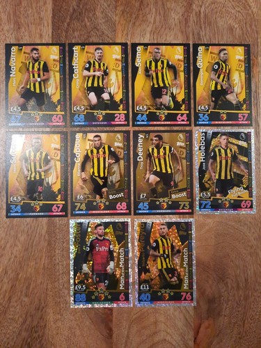 Watford set including - set,, motm
