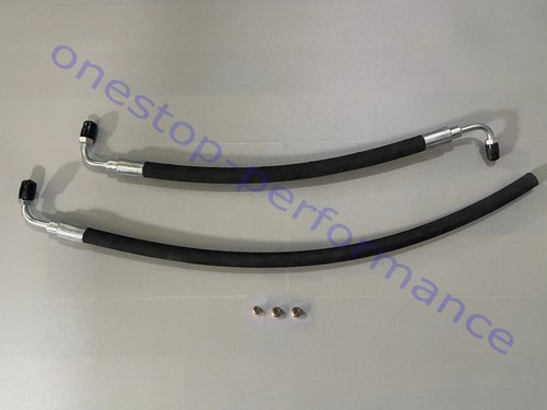 2pcs power steering hoses - power, kit