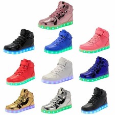 LED USB Light Up High Top