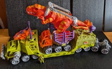 MATCHBOX Dino Adventure - Mega Rig -  create over 30 trucks Dinosaur Toy
