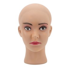 Mannequin Head PVC Bald