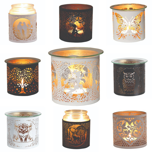 Wax melt burner candle holder - wax,