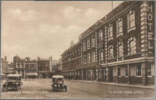 Frith postcard clinton arms - postcard,