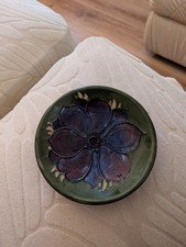 moorcroft pottery pin dish