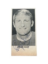 Roger Hunt Autograph Liverpool
