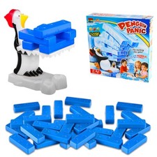 Kids Penguin Ice Stacking Game Educational Balance Toy Wobbling Tower Blocks