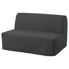 2-seat sofa-bed, Ikea LYCKSELE LÖVÅS , dark grey
