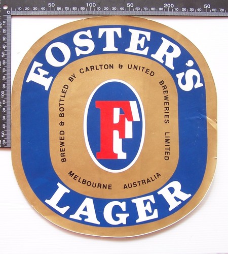 Vintage foster lager cub pub - vintage,
