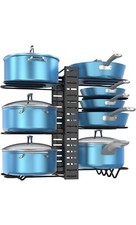 8-Tier Pot Rack Organizer