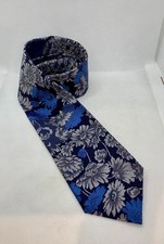 Paul Smith 100% Silk Tie Shimmer Floral Design Made In Italy Gift Present