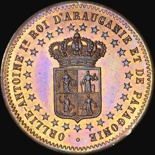 Pcgs ms65 1874 argentina - ms65,