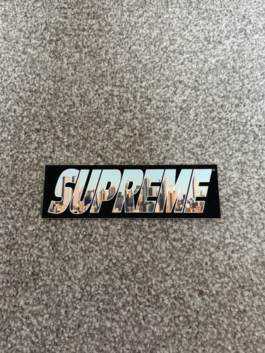 Supreme fw23 gotham sticker - supreme,