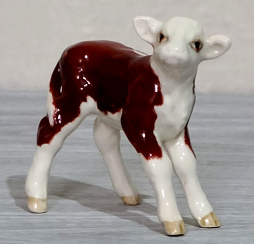 Beswick cattle hereford - hereford, calf