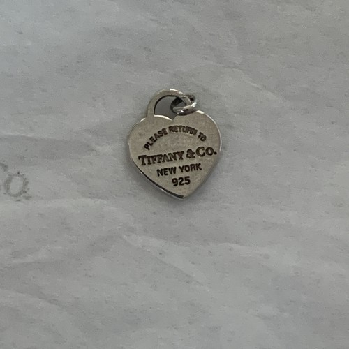 Tiffany small silver heart - tiffany&co,