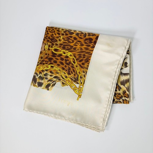 Loewe silk scarf - silk, white