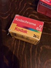 Kodak Kodachrome 64 36 Exposures Expired Slide Film