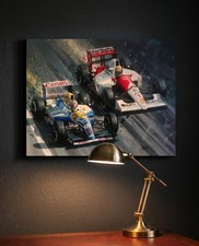 Nigel mansell and ayrton senna - nigel,