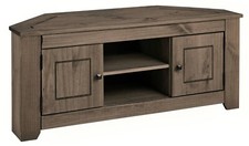 Amersham Corner TV Unit - Dark Pine