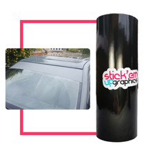 GLOSS BLACK 200mm x 1400mm CAR