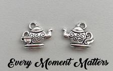 10 x Tibetan Silver TEAPOT &