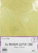 Dovecraft A4 Glitter Card-