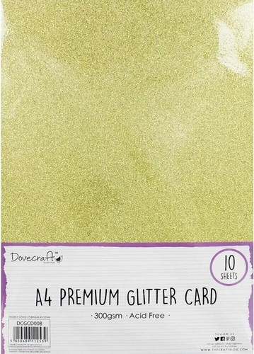Dovecraft glitter card - dovecraft, card-