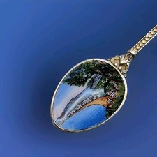 800 Solid Silver & Enamel