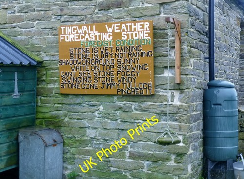 Photo 12x8 tingwall weather - photo,
