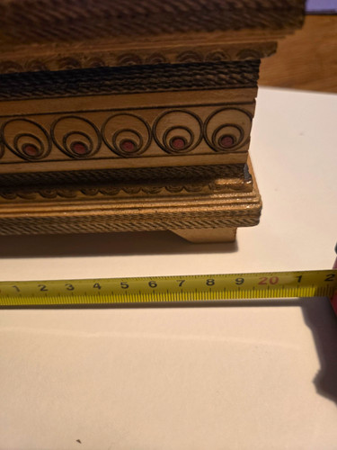 Large vintage hand carved - vintage,