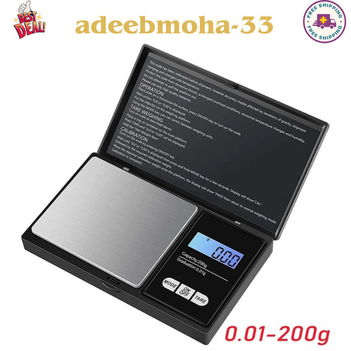 Digital scales 01g 200g - digital, 0.01g