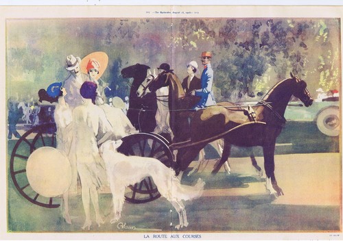 Travelling horse carriage - travelling,