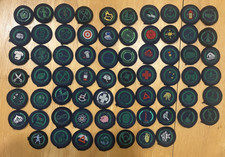 67 x VINTAGE GIRL GUIDES INTEREST BADGES 