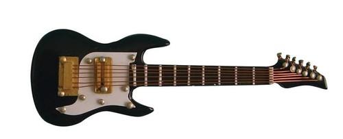 Black ibenez electric guitar - black,