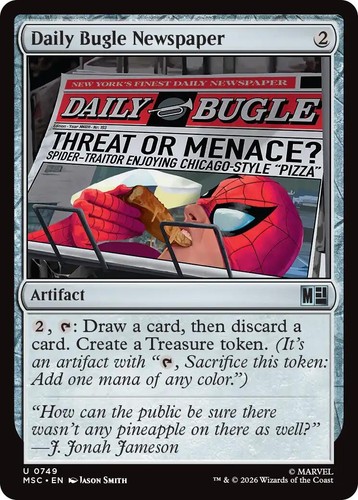 Daily bugle newspaper msc - daily,