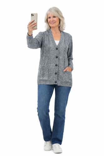 Cardigan for women ladies long - women,