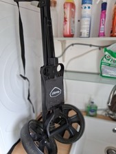 Golf Cart Trolley Masters Push-Along Golf Bag Trolley.