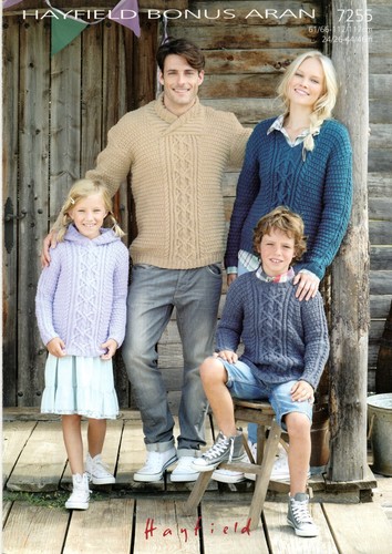 Hayfield family sweaters - hayfield,