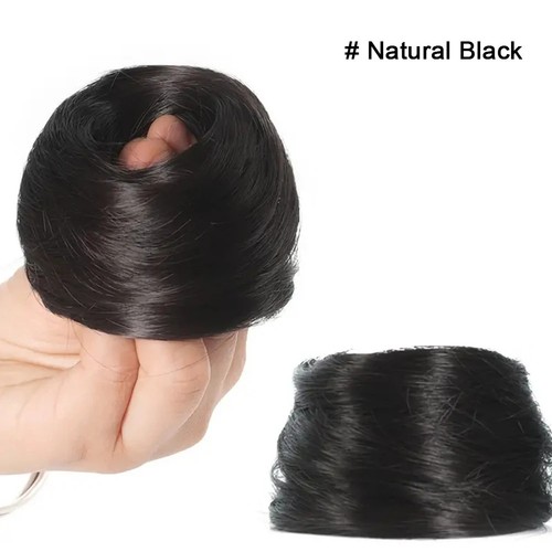 Messy bun hair piece scrunchie - hair,