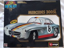 Burago Mercedes 300SL Diecast model kit 1:18 scale unbuilt