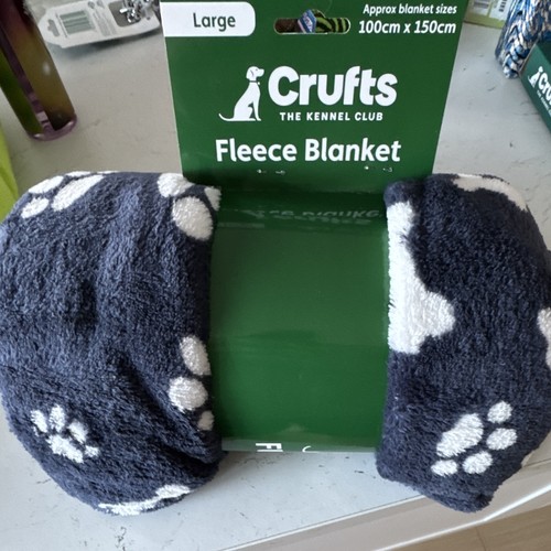 Crufts large fleece dog - large,